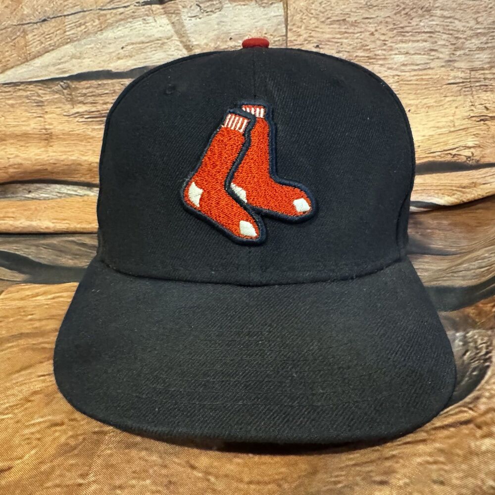 New Era 59FIFTY Boston Red Sox MLB Authentic Collection Fitted Hat Size 7 Blue